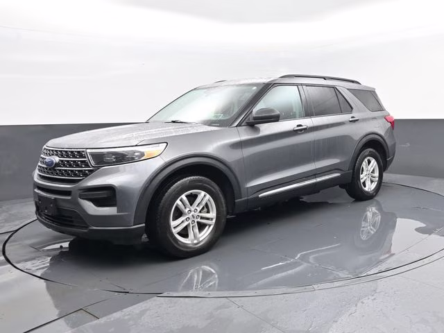 2023 Gray Metallic Ford Explorer XLT 4X4 SUV