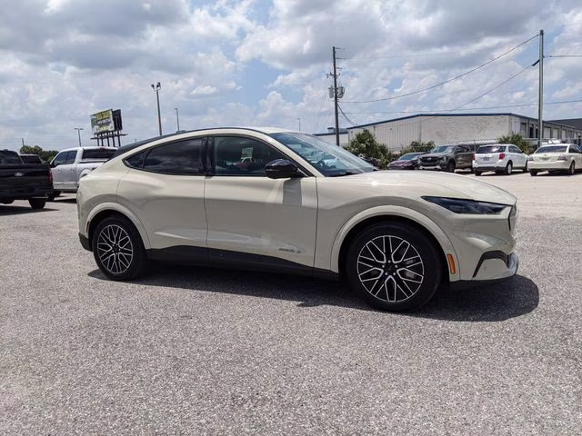 2025 Desert Sand Ford Mustang Mach-E Premium AWD SUV