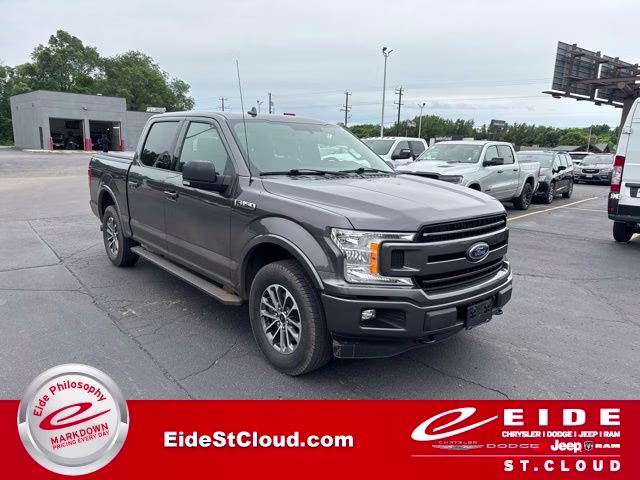 2018 Magnetic Metallic Ford F-150 XLT 4X4 Truck