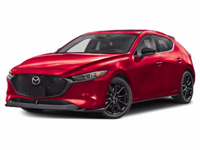 2024 Red Mazda Mazda3 2.5 Turbo Premium Plus Package AWD Hatchback