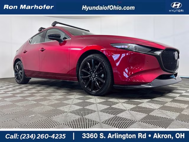 2024 Red Mazda Mazda3 2.5 Turbo Premium Plus Package AWD Hatchback