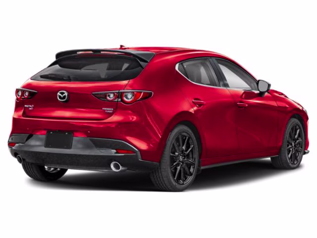 2024 Red Mazda Mazda3 2.5 Turbo Premium Plus Package AWD Hatchback