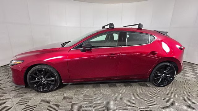 2024 Red Mazda Mazda3 2.5 Turbo Premium Plus Package AWD Hatchback