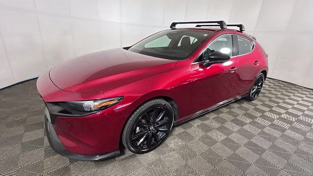 2024 Red Mazda Mazda3 2.5 Turbo Premium Plus Package AWD Hatchback