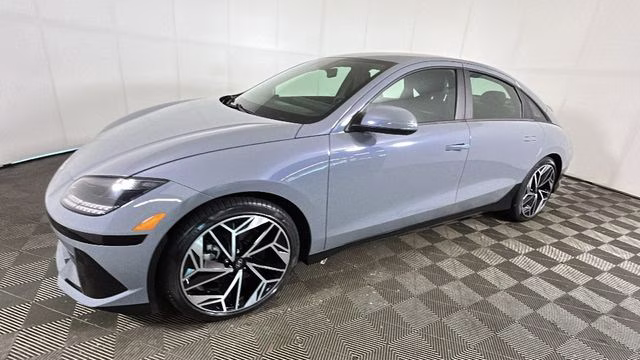 2023 Transmission Blue Hyundai IONIQ 6 SEL AWD Sedan