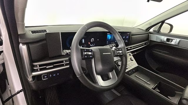 2025 Serenity White Hyundai Santa Fe SE FWD SUV