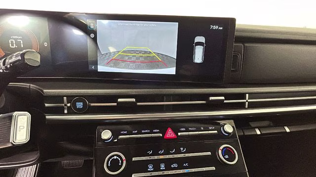 2025 Serenity White Hyundai Santa Fe SE FWD SUV