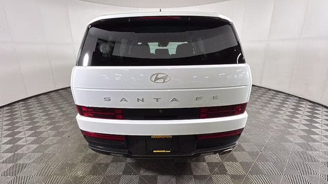 2025 Serenity White Hyundai Santa Fe SE FWD SUV