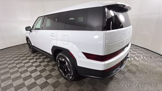 2025 Serenity White Hyundai Santa Fe SE FWD SUV