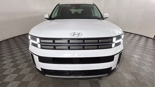 2025 Serenity White Hyundai Santa Fe SE FWD SUV