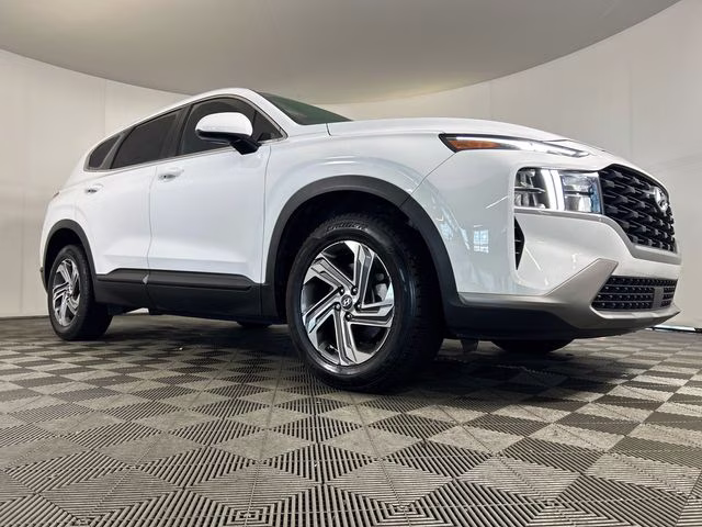 2023 Serenity White Pearl Hyundai Santa Fe SE FWD SUV