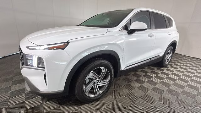 2023 Serenity White Pearl Hyundai Santa Fe SE FWD SUV