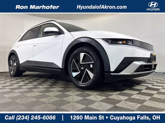 2025 Atlas White Matte Hyundai IONIQ 5 SEL RWD SUV