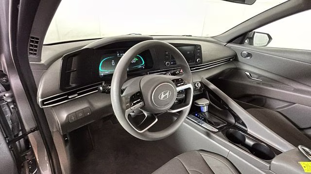 2025 Fluid Metal Hyundai Elantra Hybrid Blue FWD Sedan