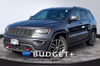 2017 Granite Crystal Metallic Clearcoat Jeep Grand Cherokee Trailhawk 4X4 SUV