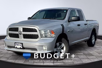 2017 Bright Silver Metallic Clearcoat Ram 1500 Express 4X4 Truck