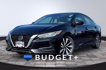 2021 Super Black Nissan Sentra SV FWD Sedan