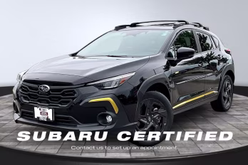 2025 Crystal Black Silica Subaru Crosstrek Sport AWD SUV