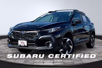 2025 Crystal Black Silica Subaru Crosstrek Limited AWD SUV