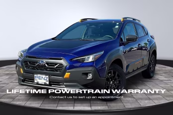 2024 Sapphire Blue Pearl Subaru Crosstrek Wilderness AWD SUV