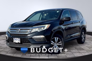 2016 Crystal Black Pearl Honda Pilot EX-L AWD SUV