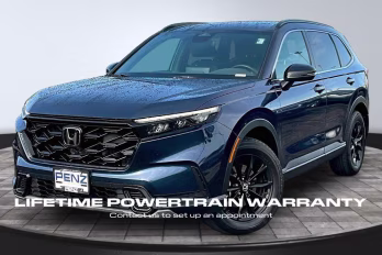 2025 Canyon River Blue Metallic Honda CR-V Hybrid Sport AWD SUV