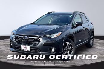 2025 Magnetite Gray Metallic/Crystal Black Silica Subaru Crosstrek Premium AWD SUV