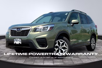 2020 Jasper Green Metallic Subaru Forester Premium AWD SUV
