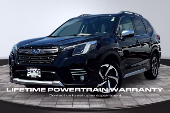 2022 Crystal Black Silica Subaru Forester Touring AWD SUV