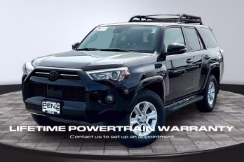 2023 Midnight Black Metallic Toyota 4Runner SR5 Premium 4X4 SUV