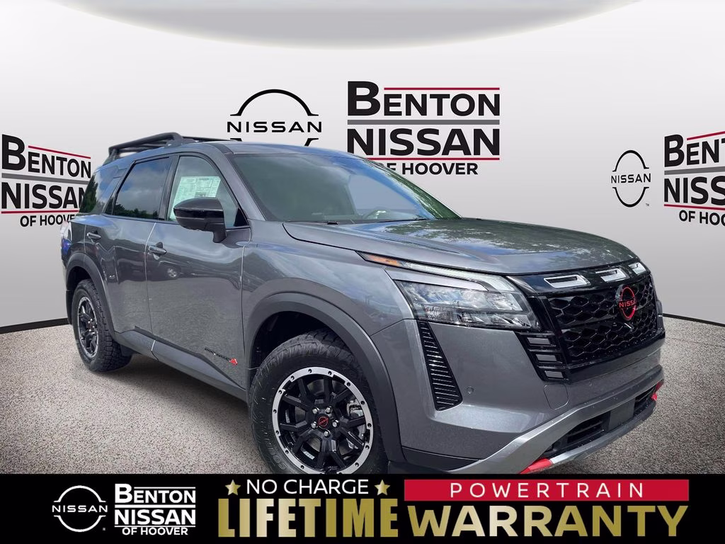 2026 Gun Metallic Nissan Pathfinder Rock Creek 4X4 SUV