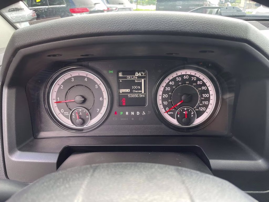 2024 Bright White Clearcoat Ram 1500 Classic SLT 4X4 Truck