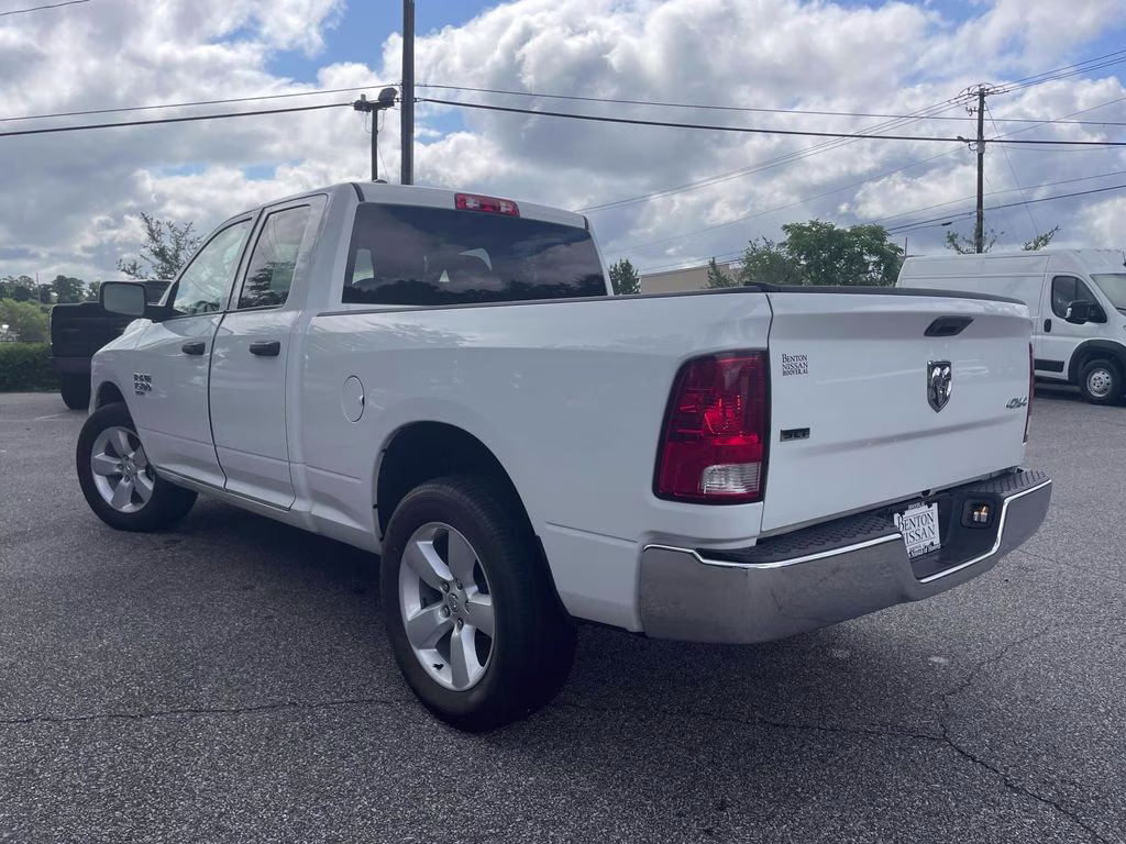 2024 Bright White Clearcoat Ram 1500 Classic SLT 4X4 Truck