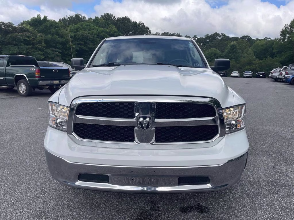 2024 Bright White Clearcoat Ram 1500 Classic SLT 4X4 Truck