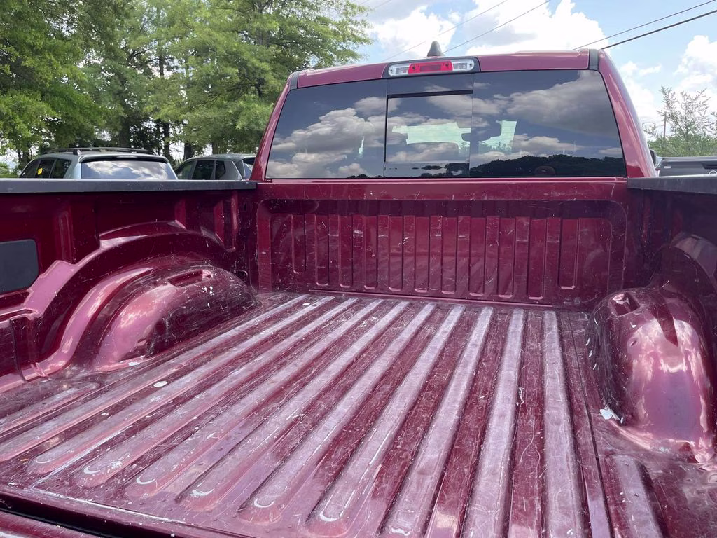 2025 Delmonico Red Pearlcoat Ram 1500 Laramie 4X4 Truck