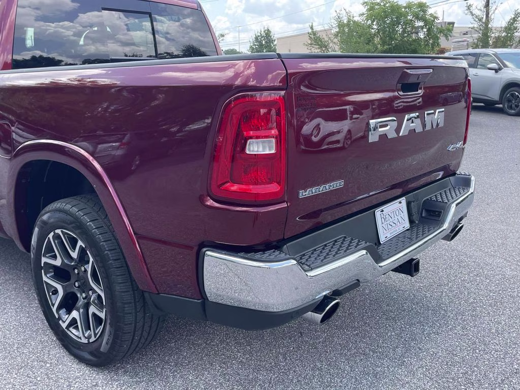 2025 Delmonico Red Pearlcoat Ram 1500 Laramie 4X4 Truck
