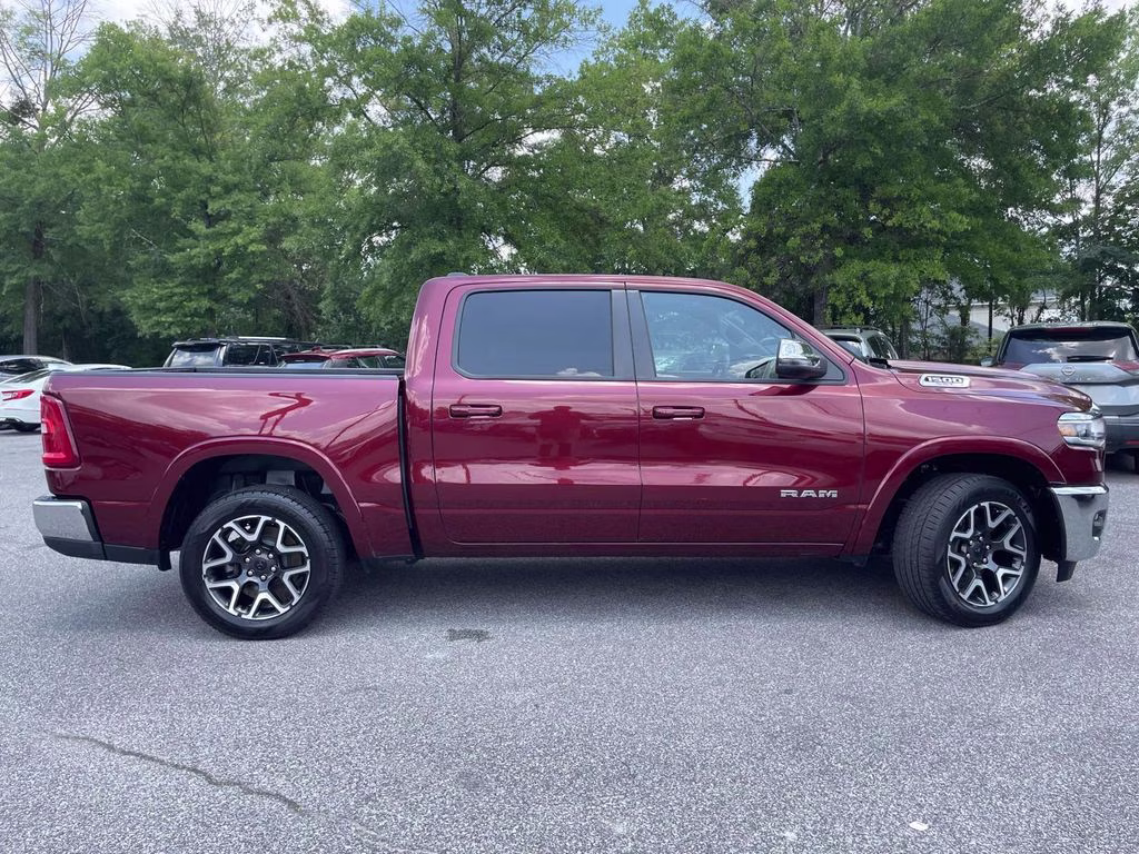 2025 Delmonico Red Pearlcoat Ram 1500 Laramie 4X4 Truck