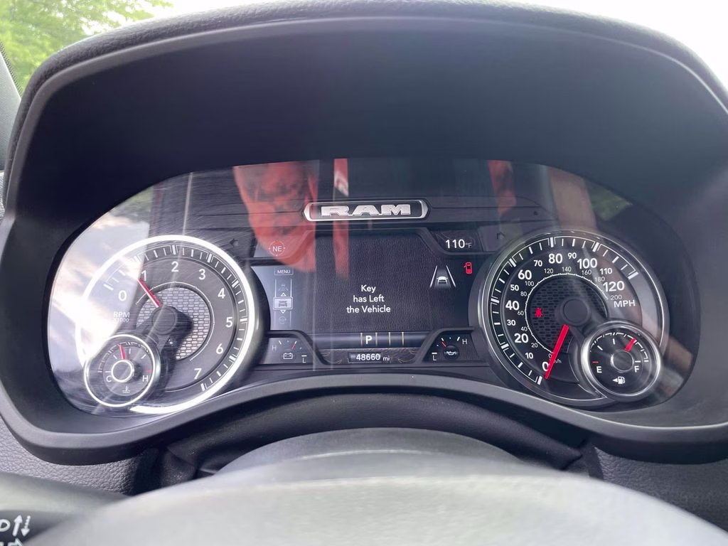 2025 Delmonico Red Pearlcoat Ram 1500 Laramie 4X4 Truck