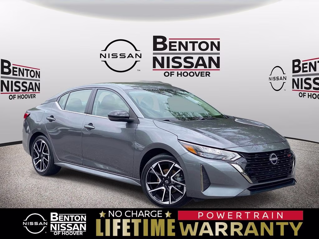 2025 Gun Metallic Nissan Sentra SR FWD Sedan
