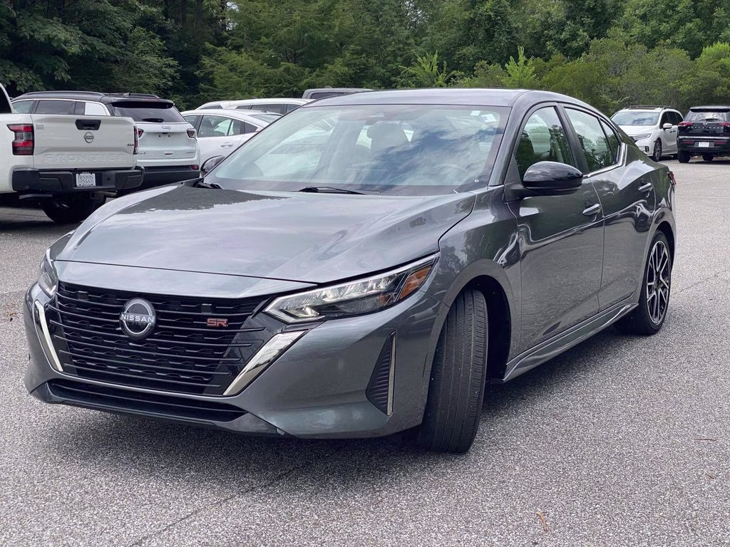 2025 Gun Metallic Nissan Sentra SR FWD Sedan