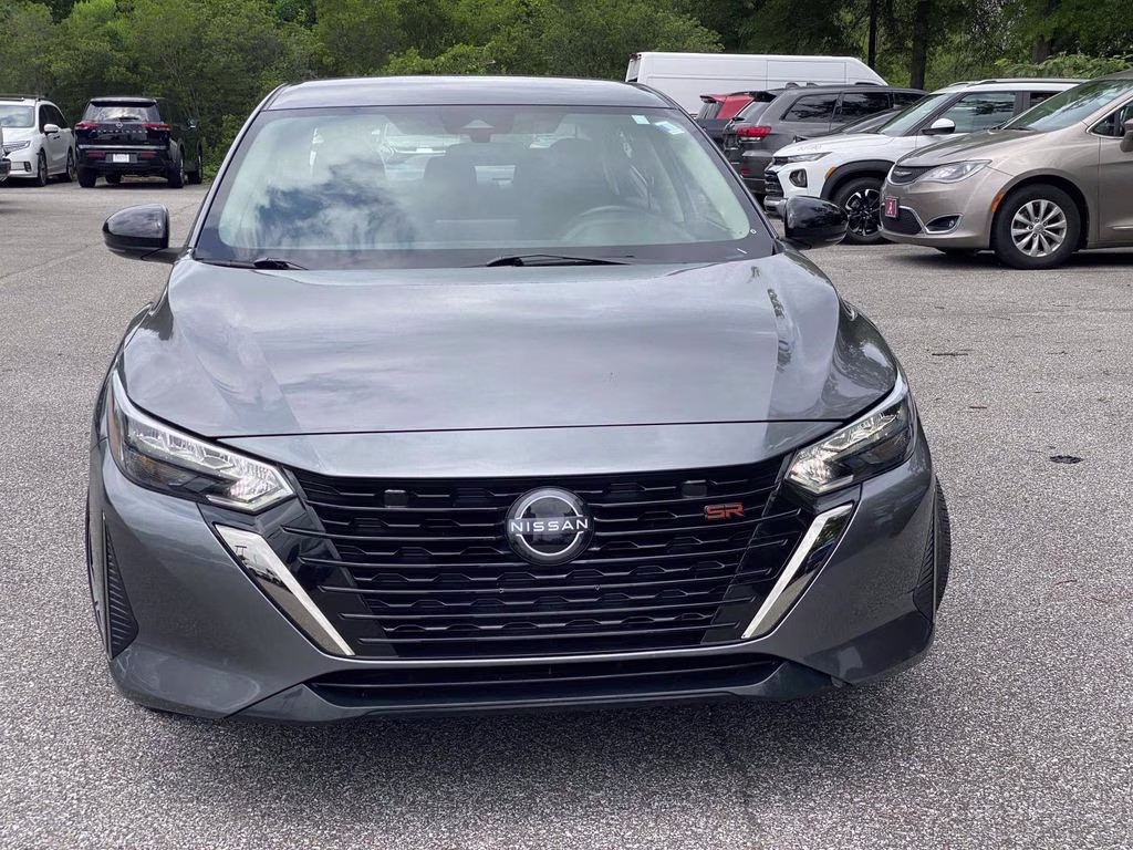 2025 Gun Metallic Nissan Sentra SR FWD Sedan