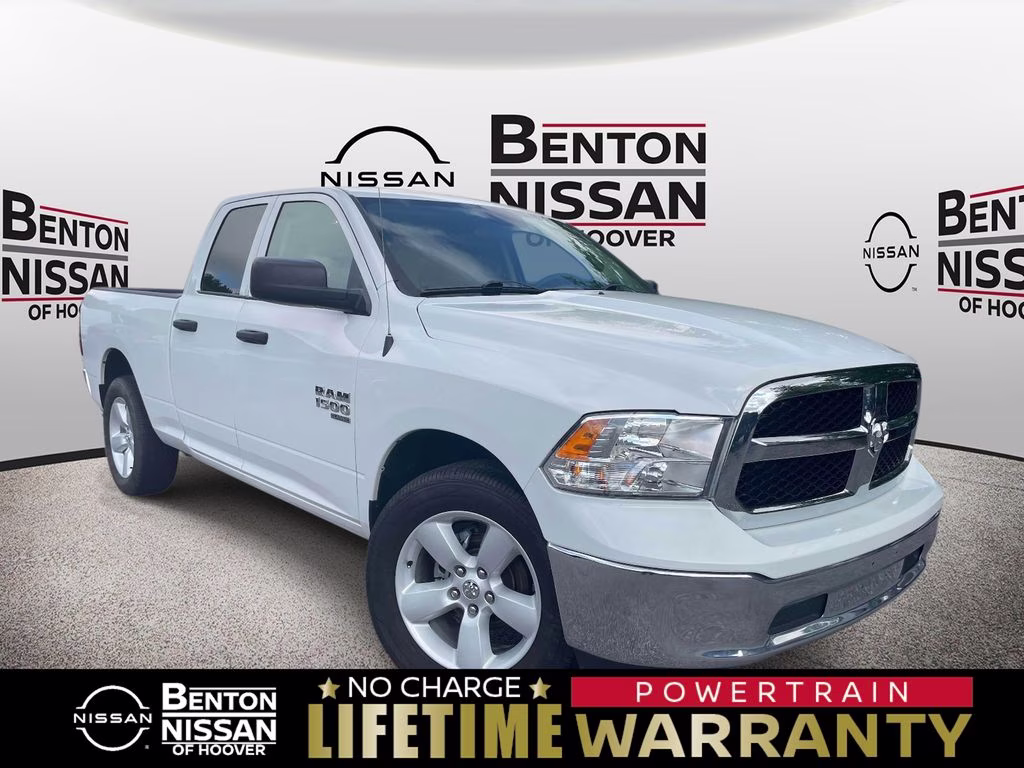 2024 Bright White Clearcoat Ram 1500 Classic SLT 4X4 Truck