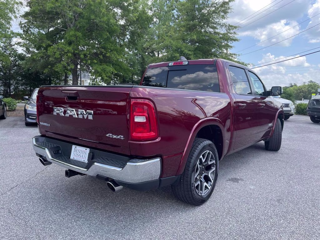 2025 Delmonico Red Pearlcoat Ram 1500 Laramie 4X4 Truck
