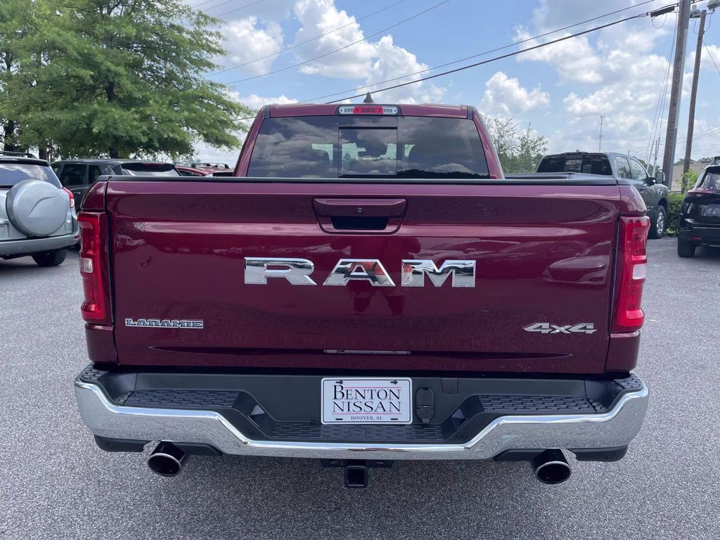 2025 Delmonico Red Pearlcoat Ram 1500 Laramie 4X4 Truck