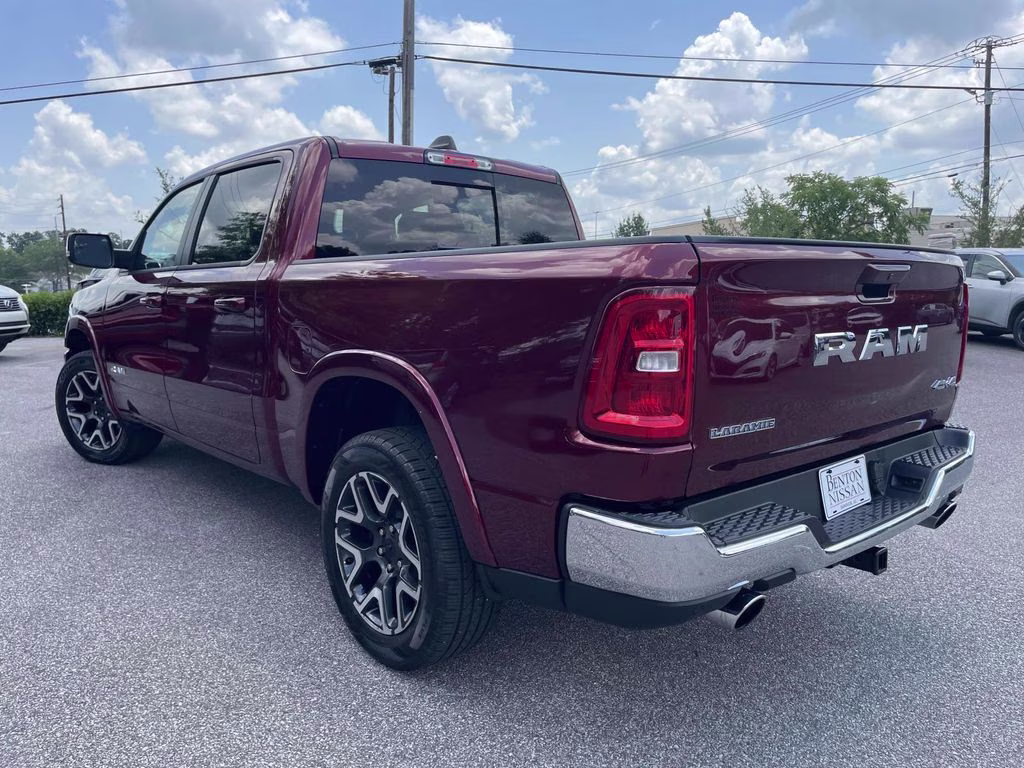 2025 Delmonico Red Pearlcoat Ram 1500 Laramie 4X4 Truck