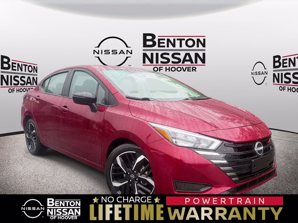 2024 Scarlet Ember Tintcoat Nissan Versa 1.6 SR FWD Sedan