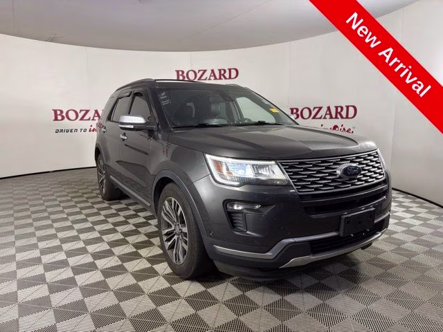 2018 Magnetic Ford Explorer Platinum 4X4 SUV