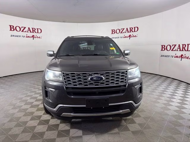 2018 Magnetic Ford Explorer Platinum 4X4 SUV