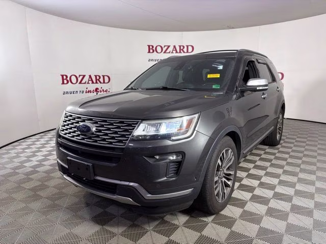 2018 Magnetic Ford Explorer Platinum 4X4 SUV