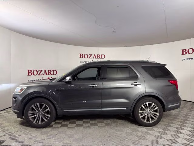 2018 Magnetic Ford Explorer Platinum 4X4 SUV